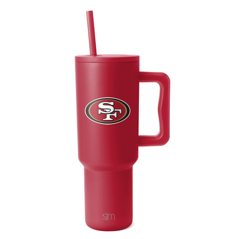 Simple Modern Officially Licensed NFL 40oz Tumbler with Handle and Straw  Lid | Football Thermos Gifts for Men, Women, Christmas | Trek Collection