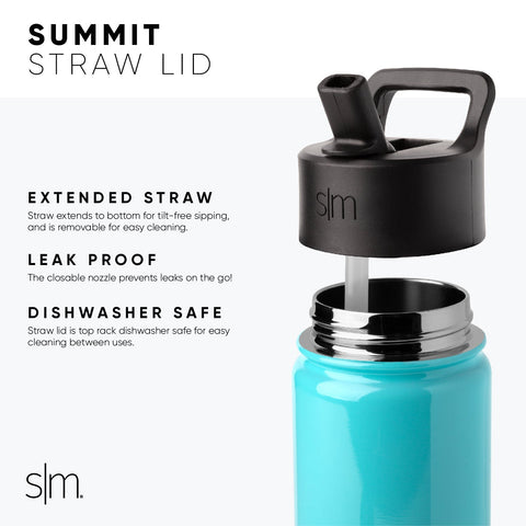 Summit Water Bottle with Straw Lid - 22oz