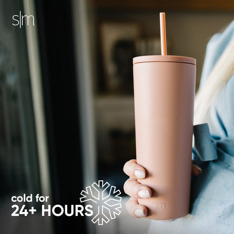 sImple modern, Other, Brand New Sim 28 Oz Classic Tumbler With Straw