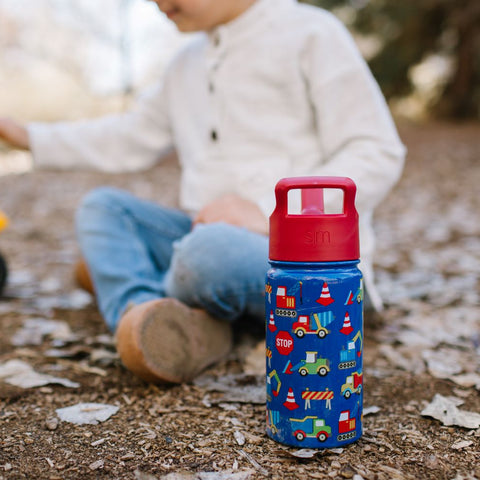 Simple Modern Kids Water Bottle with Straw Lid Vacuum Insulated Stainless  Ste