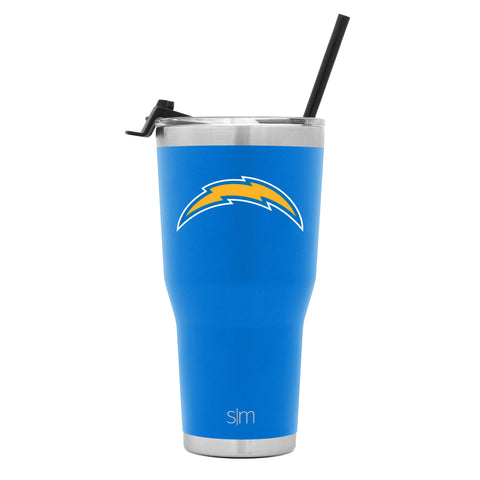 Simple Modern Officially Licensed NFL Tumbler with Flip Lid and Straw  Insulated Stainless Steel Cup | Cruiser Collection | 30oz