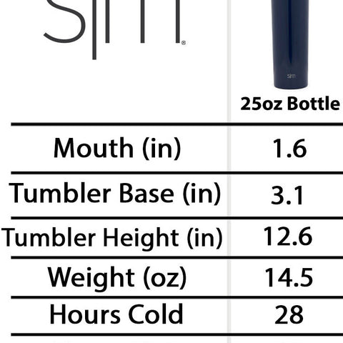 Simple Modern Wine Tumbler & Bottle Bundle, Two 12oz Insulated Wine Tumbler  and One 25oz Bottle, Gifts for Women Men Her Him, Spirit Collection