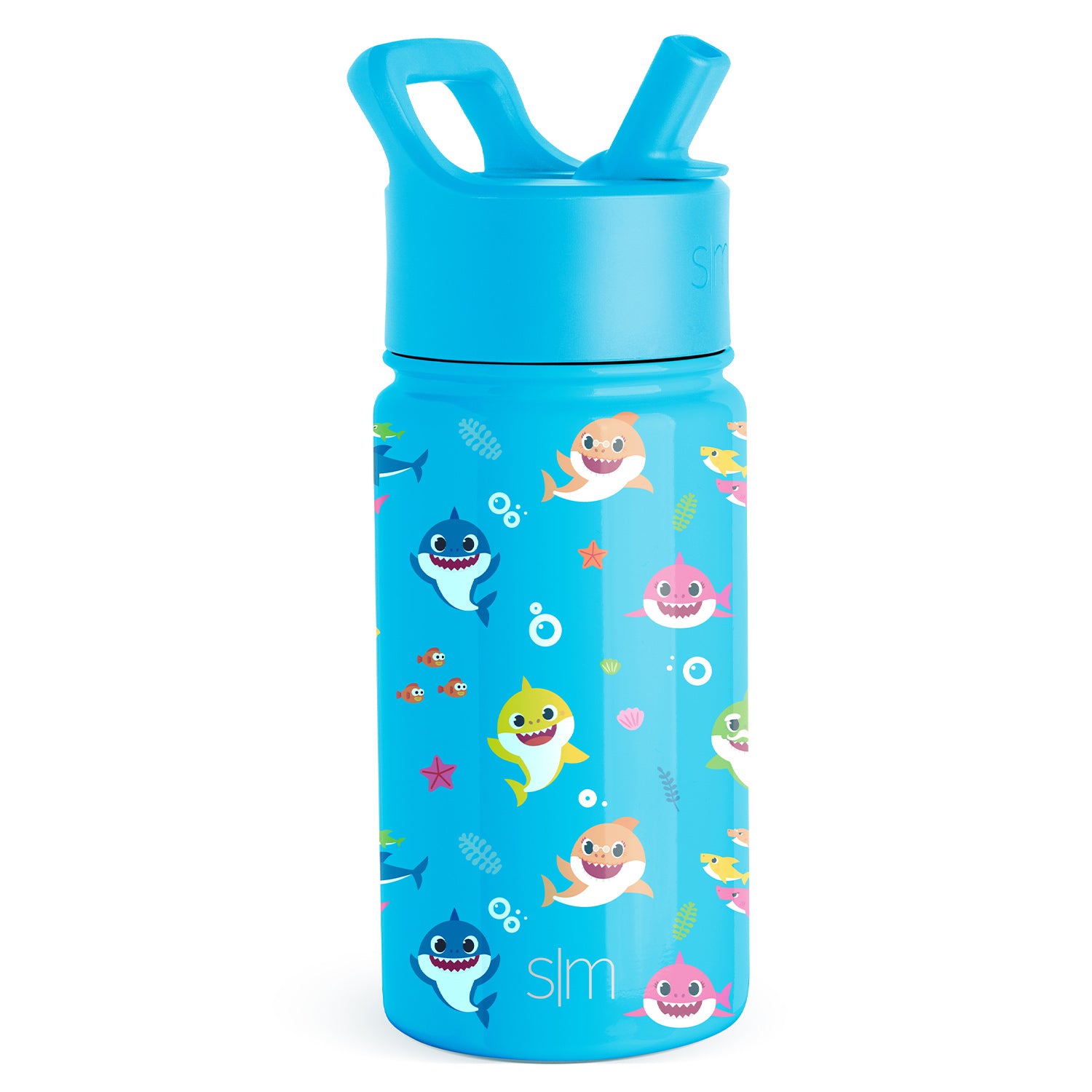 Simple Modern 14oz Disney Summit Kids Water Bottle Thermos with Straw Lid -  Dishwasher Safe Vacuum Insulated Double Wall Tumbler Travel Cup 18/8  Stainless Steel Frozen Elsa's Snowflake 