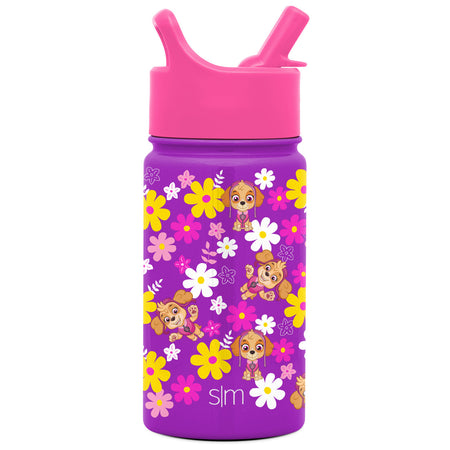 Simple Modern Paw Patrol Kids Water Bottle with Straw Insulated Stainless  Steel Toddler Cup for Girls, School | Summit Collection | 18oz, Paw Patrol