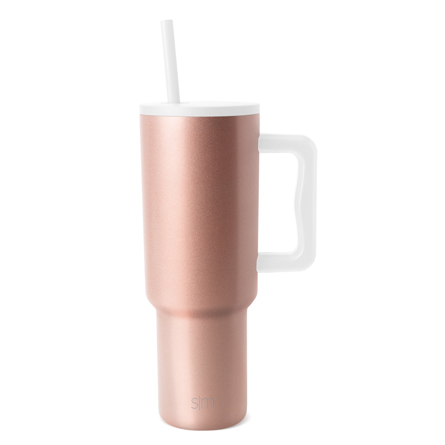 Simple Modern 40 oz Tumbler with Handle & Straw Lid Winter White Review 