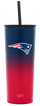 NFL Two-Tone Classic Tumbler with Flip Lid and Straw Lid
