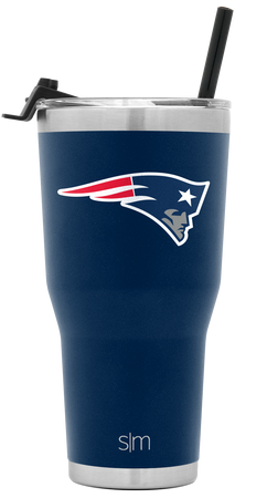 20oz Denver Broncos NFL tumbler with box, lid and straw