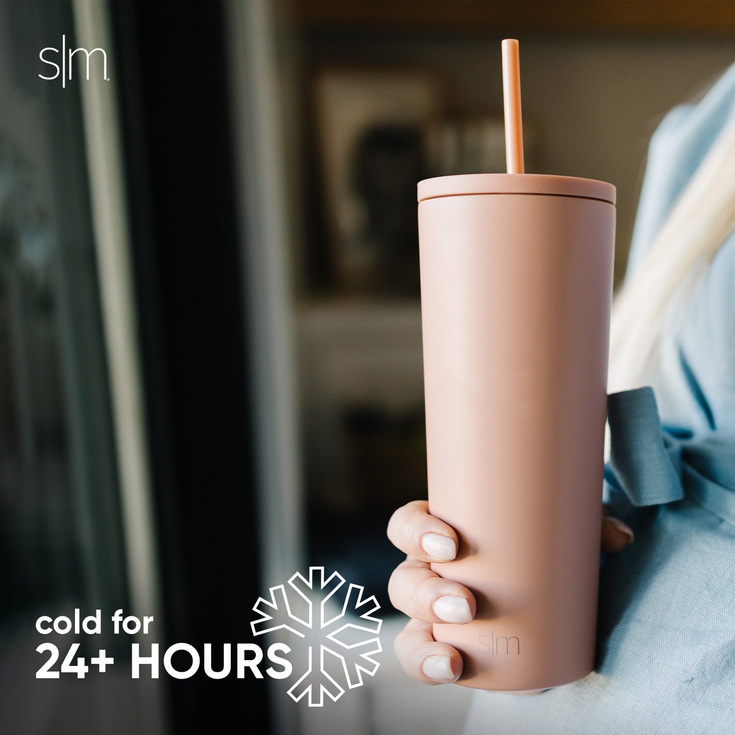 Simple Modern Classic 24 Oz Tumbler With Straw Lid   Cold For 24  Hours Classic 24oz 874448a4 Ac26 403b 8ff3 51c3884120c4 