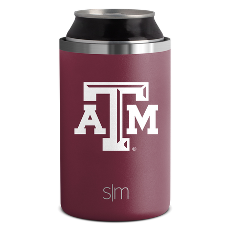 Simple Modern NCAA unisex Collegiate Ranger Can Cooler - Georgia  Black/Black 