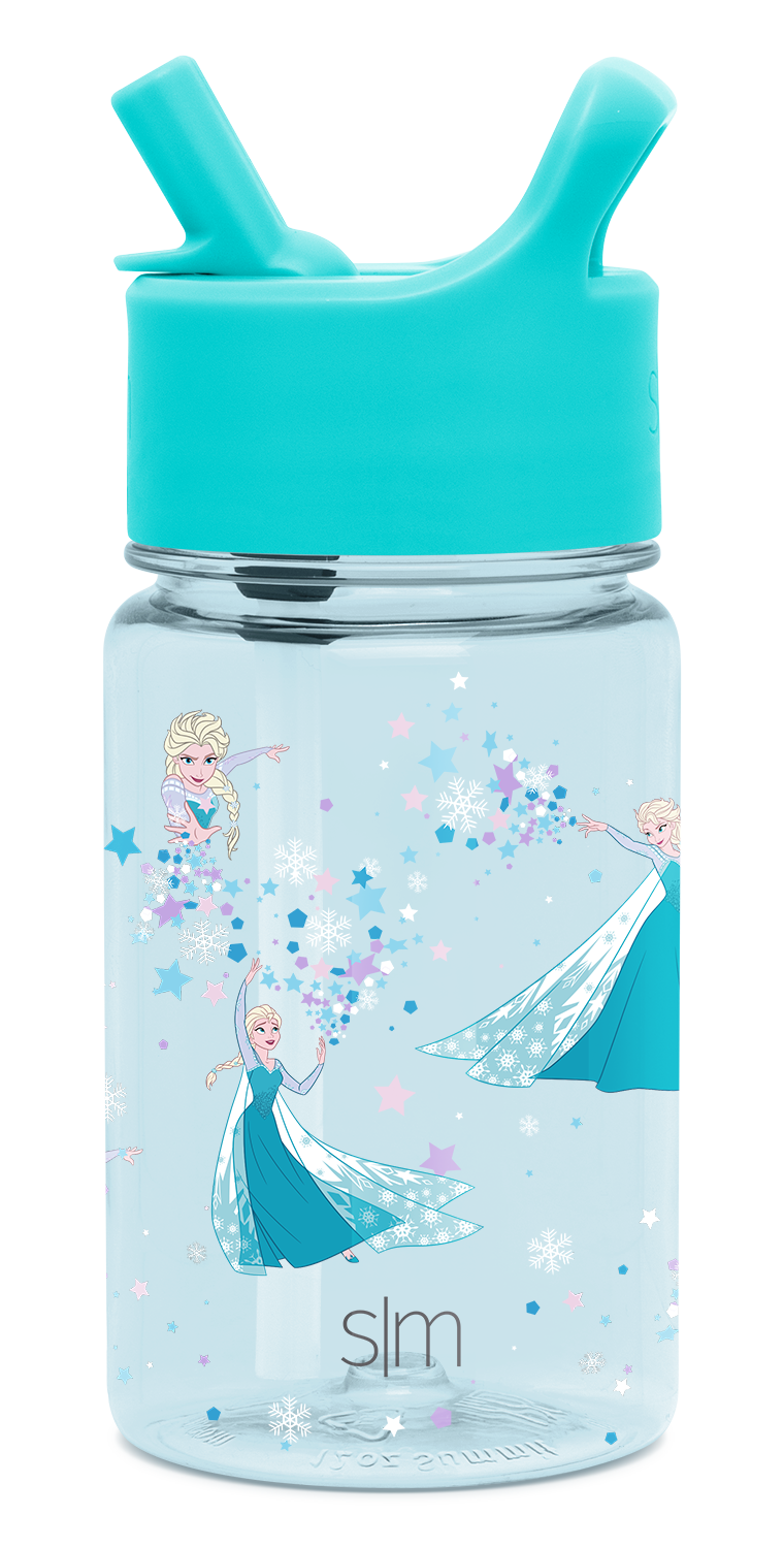 Disney Princesses 12oz Plastic Tritan Summit Kids Water Bottle with Straw -  Simple Modern