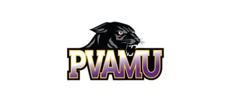 Prairie View A&M University logo featuring a panther head.